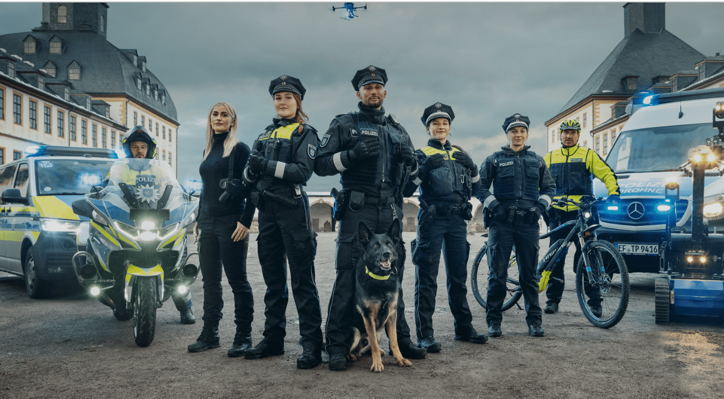 Polizei Thüringen Plakat