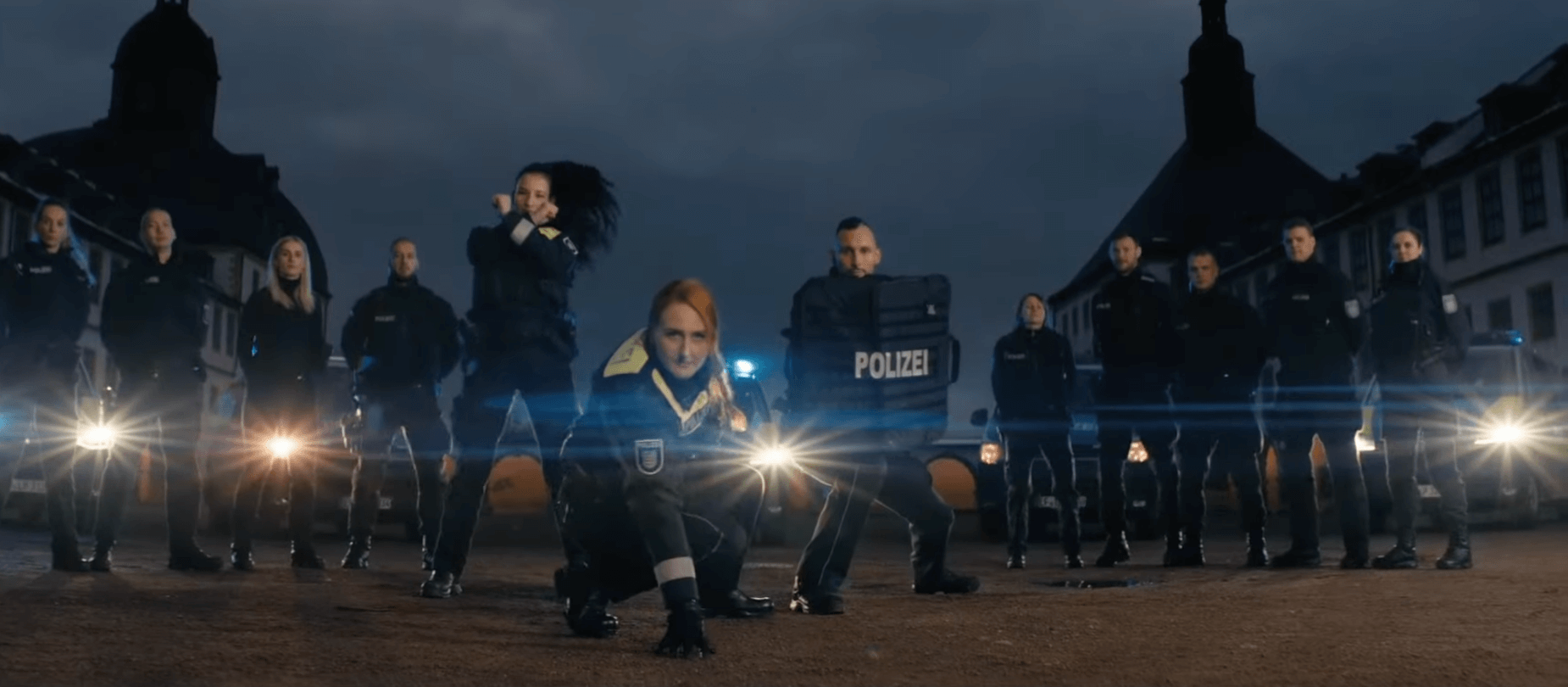 Ausschnitt aus dem neuen Recruitingfilm der Thüringer Polizei