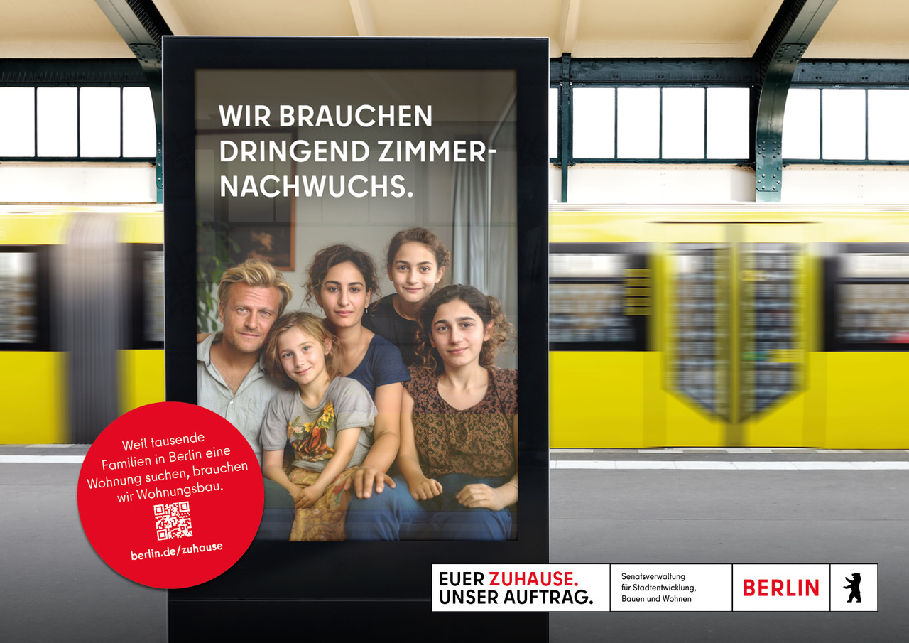 Kampagne für Wohnungsbau Berlin